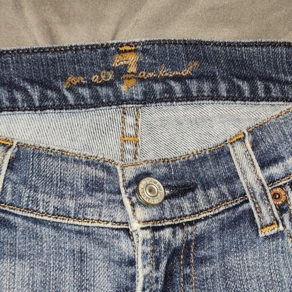 7 For All Mankind 7FAM Bootcut Jeans Size 29 - Picture 12 of 16